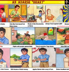 Adarsh Bhakt meme
